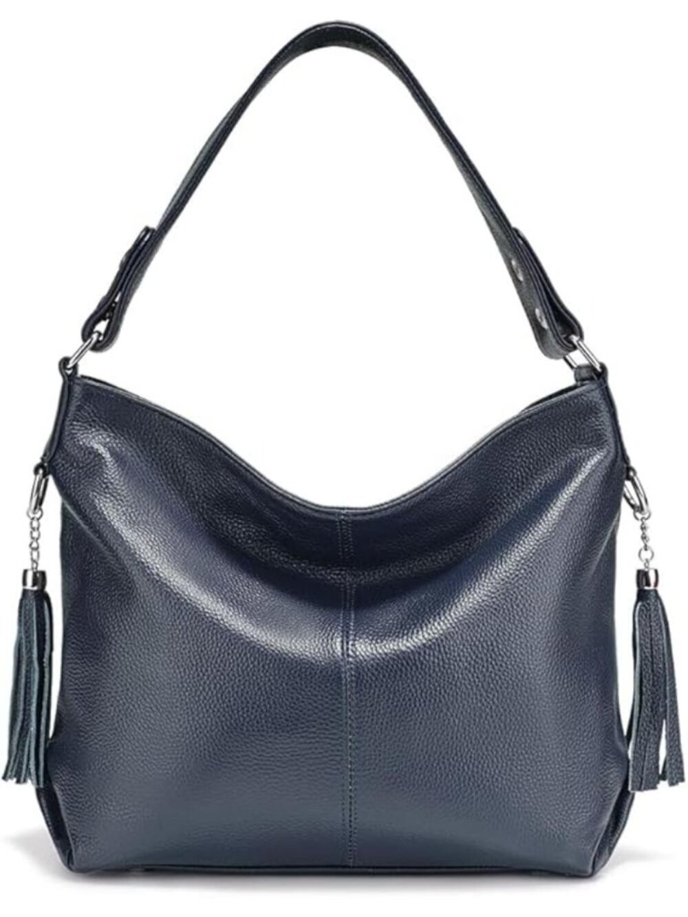 Women's Dark Blue Handbag Ladies Shoulder Tote Messenger Hobo Bag Satchel Leathe